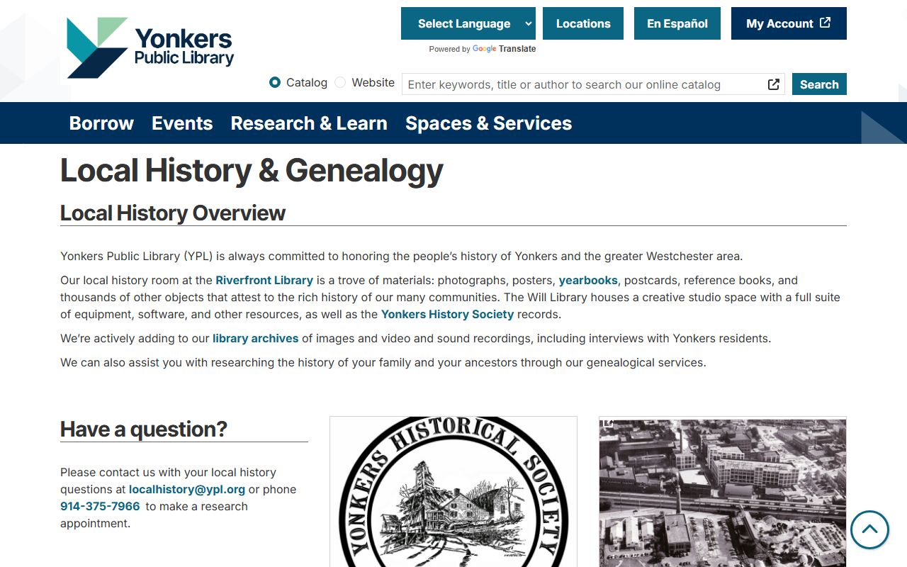 Yonkers City Clerk office for obituary records