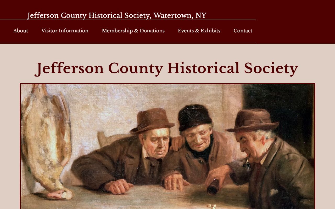 Jefferson County Historical Society resources for obituary and death records research in Jefferson County New York