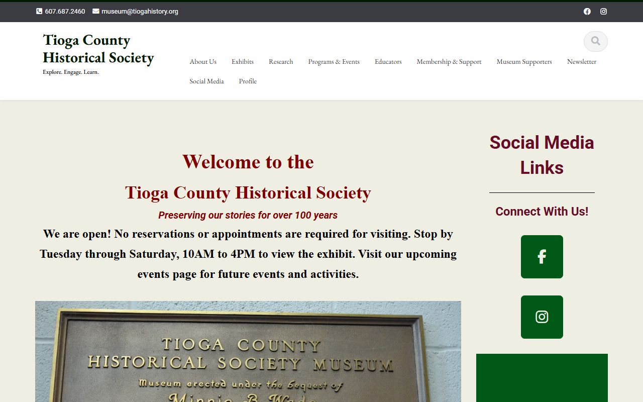 Tioga County Clerk records search for death and obituary information
